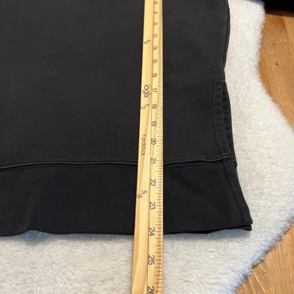Athleta Womens Black Funnel Neck Fleece Long Sleeve Activewear Sweatshirt Sz XS - Picture 10 of 10